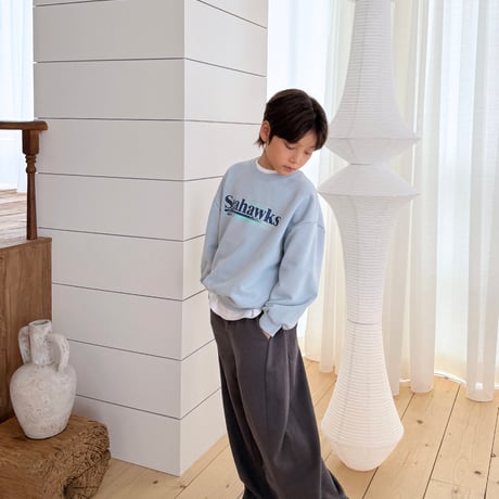 fromi/3. Curved Wide Sweat Pants?? S-XL