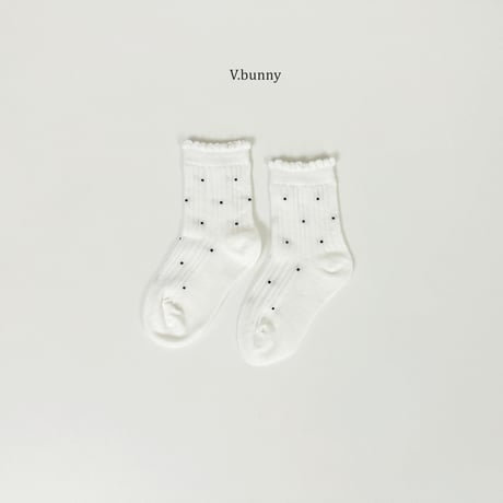 vbunny/7. cream soda socks set M(130-150)-XL(180-210)