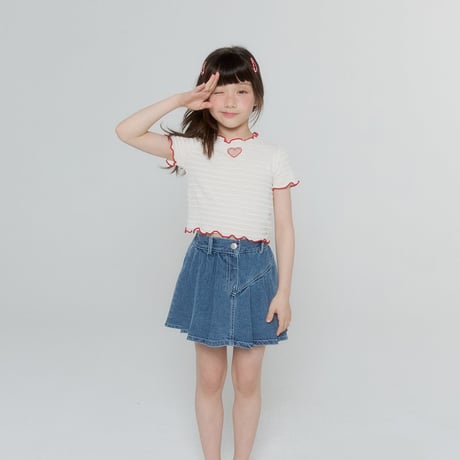forkchips/23. flip denim skirt M-XL