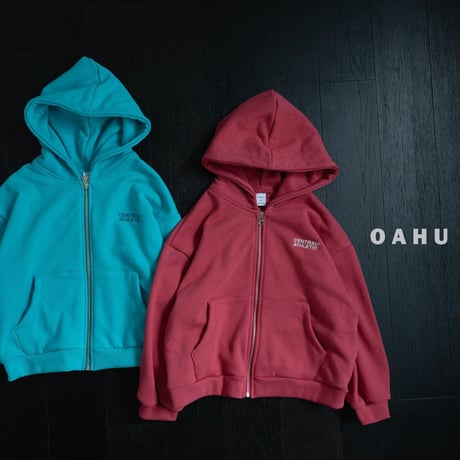 oahu/15. scent hood zipup S-XL