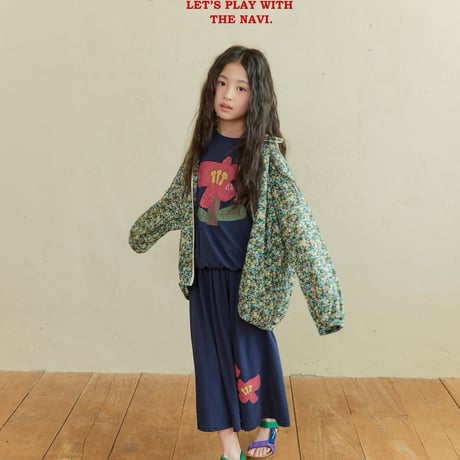 navi/93. daily T-shirt 2XL-JL