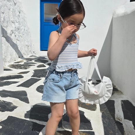 ellymolly/255. denim flap pocket pants 13-15