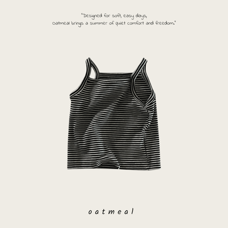 oatmeal/25. bear st sleeveless XS-XL