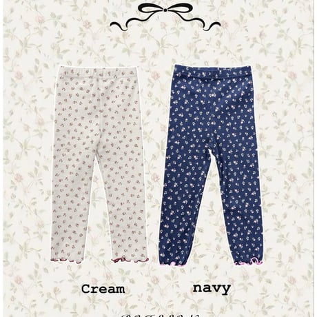 poisson/6. flower songe leggings JS-JM