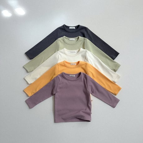 minirobe/1. Yoplait Ribbed T-Shirt  S-XL