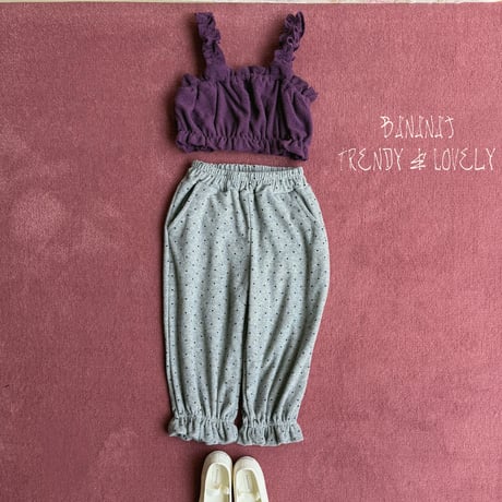 bananaj/47. jelly bongbong pants XS-JS