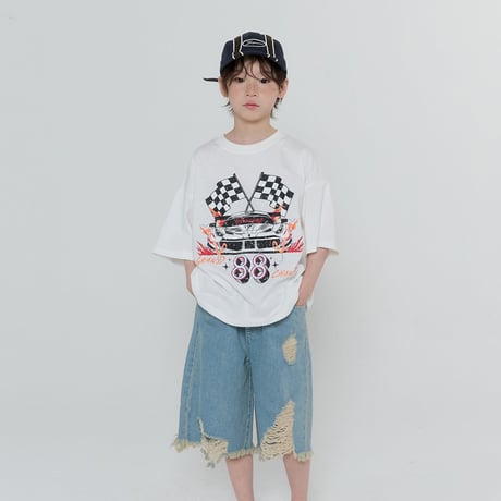 forkchips/73. racing T-shirt M-XL