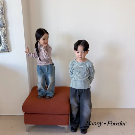 bunnypowder/103. denim pants 2XL-4XL