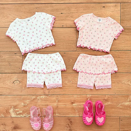 ueo/47. roze skirt leggings set JS-JM