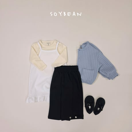 soybean/110. snap wide pants JS-JM