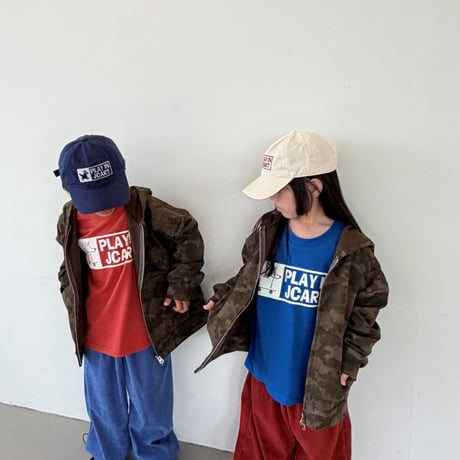 mikki/26. washing kamo hood zipup 2XL-4XL