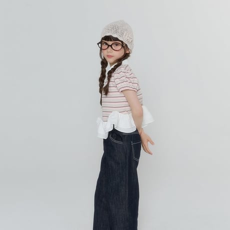 forkchips/58. eve fril shirts collar T-shirt JS-JXL