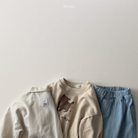 amigo/57. soft man-to-man XS-XL