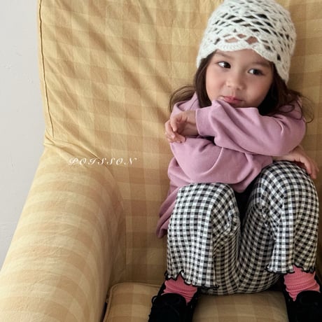 poisson/46. rody check pants S-XL