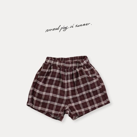normalplay/48. leaf half pants 12M-XL