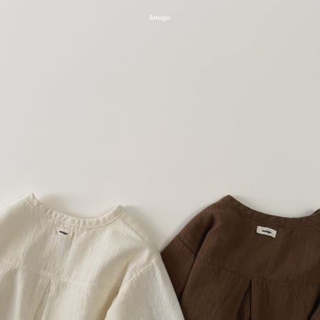 amigo/44. natural peach shirt XS-XL