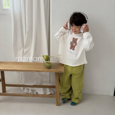 mamami/36. bear T-shirt XS-XL