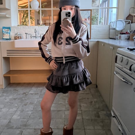 comma/57. two line skirt 160-170