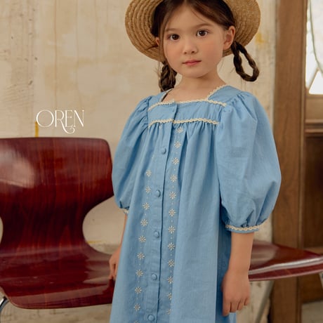 oren/48. jardin blue dress S-XL