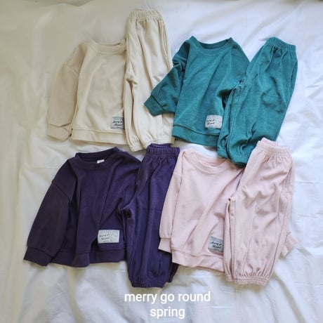 merrygoround/23. terry set XS-2XL