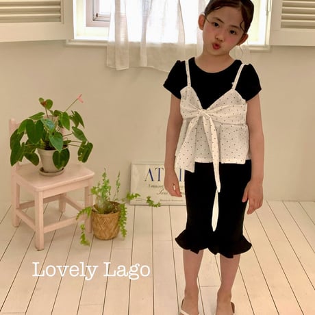 lago/23. span tulip pants S-JS