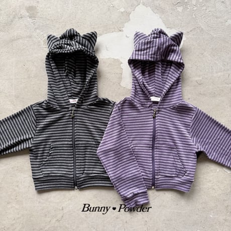 bunnypowder/129. mina hood zipup 2XL-4XL