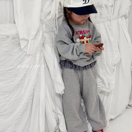 poisson/75. check pants S-XL