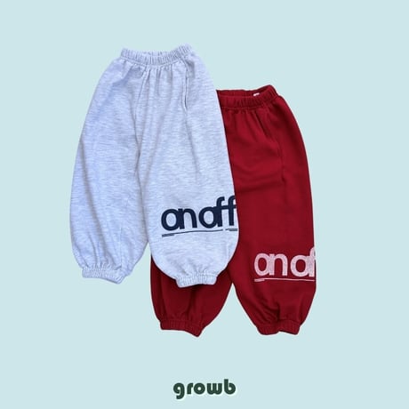 growb/28. off jogger S-XL
