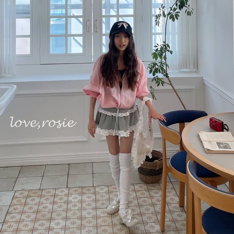 loverosie/4. bonjour windbreaker ADULT