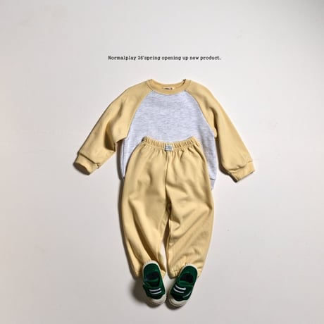 normalplay/91. daily raglan updown ( season plan ) set JS-JM