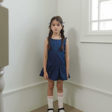 urbanrabbit/38. Low Denim Mini Dress XS-XL