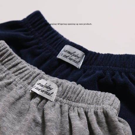 normalplay/81. two piece terry jogger pants 12M-XL
