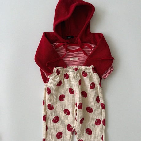 aosta/10. [Knit Cookie Hoodie] S(1-2Y)-L(3-5Y)