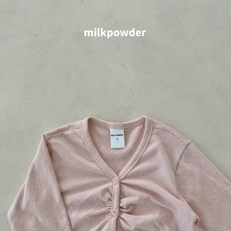 milkpowder/1. punching ( 7bu ) cardigan 5-11