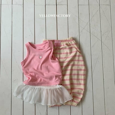 yellowfactory/24. Heart Zoom Sleeveless XS-XL