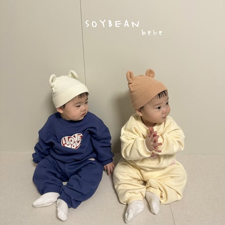 soybean/7. bebe heart updown set S(12M)-M(18M)