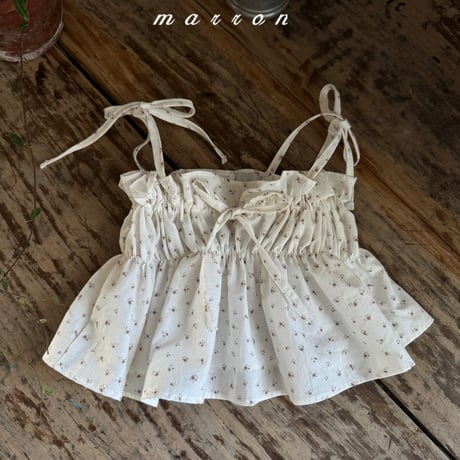 marron/31. coco bustier XS-L
