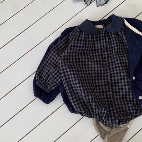 bebeholic/37. temu check suit S-L