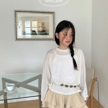 saintdoll/1. inner band sleeveless S-XL