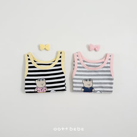 oottbebe/62. holly day sleeveless one-piece XS(1-2Y)-XL(6-7Y)