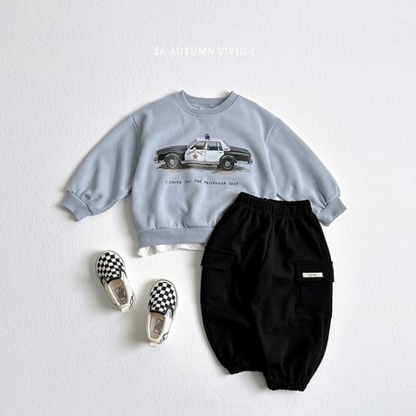 vividi/105. retro man-to-man XS-XL