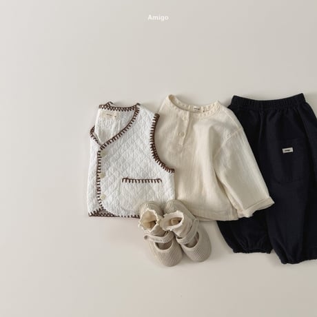 amigo/30. noobie mello vest XS-XL