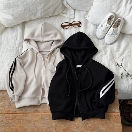 matilda/51. two way line hood zipup 5-13