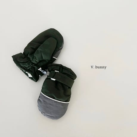 vbunny/54. line two color glove FREE