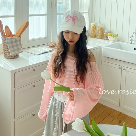 loverosie/61. roose tee knit 2XL