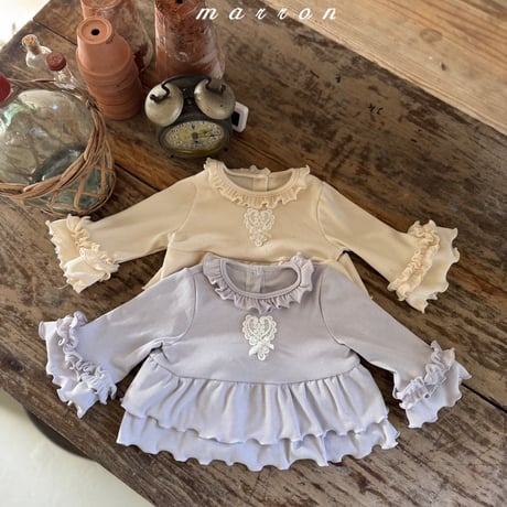 marron/36. very updown set XS-L