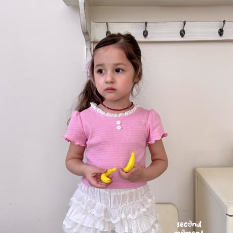 secondmoment/61. lilly puff T-shirt S-XL