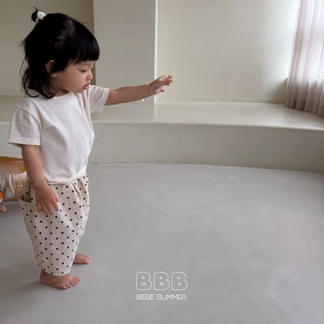 bellabambina/44. bebe basic half t T-shirt 12M-M