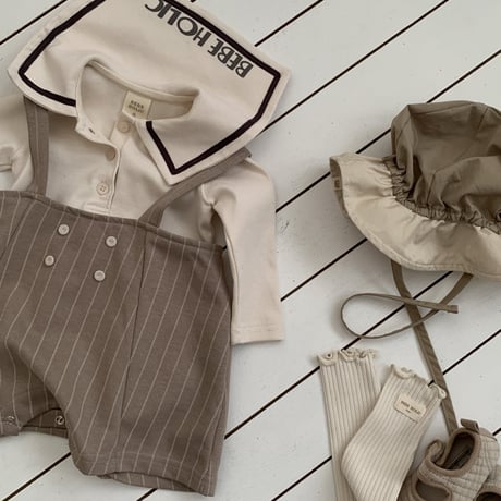 bebeholic/8. stitch overalls pants S-L