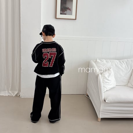 mamami/26. 27 stitch man-to-man XS-XL